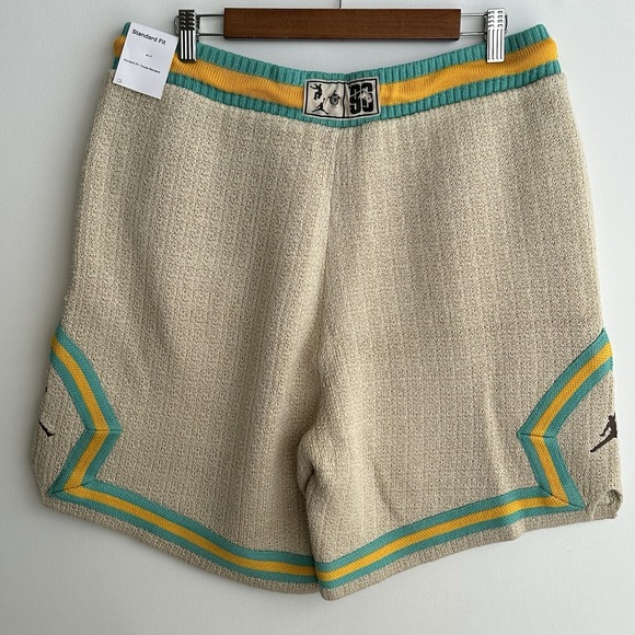 Air Jordan x UNION x Bephies Beauty Supply Diamond Shorts Men's Large Heavy Knit - Picture 6 of 11